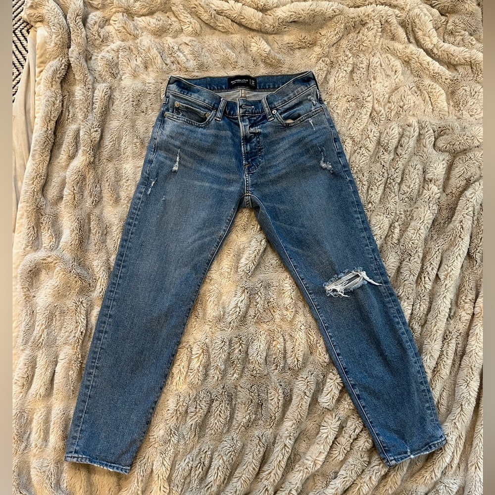 Skinny cropped jeans